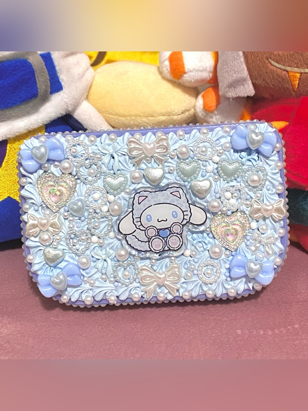 Sanrio Cinnamoroll Kawaii Gyaru Decoden Eyelash Case